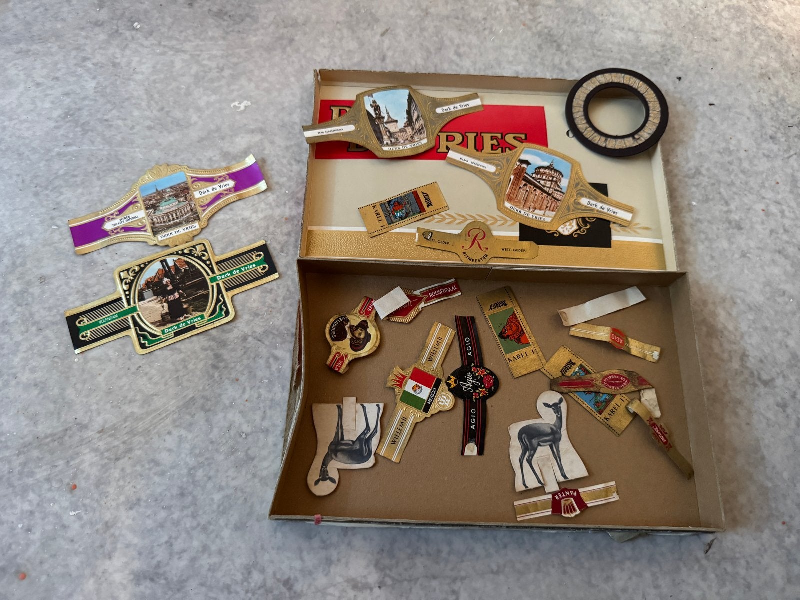 Vintage Sigarenbandjes Collectie - Diverse Merken, Ophalen of Verzenden