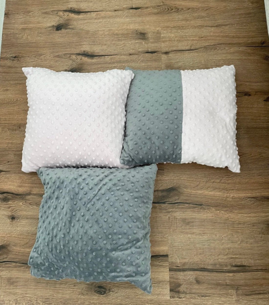 3 paar kussenhoezen 40x40 cm, Ophalen of Verzenden, Zo goed als nieuw, Roze, Vierkant
