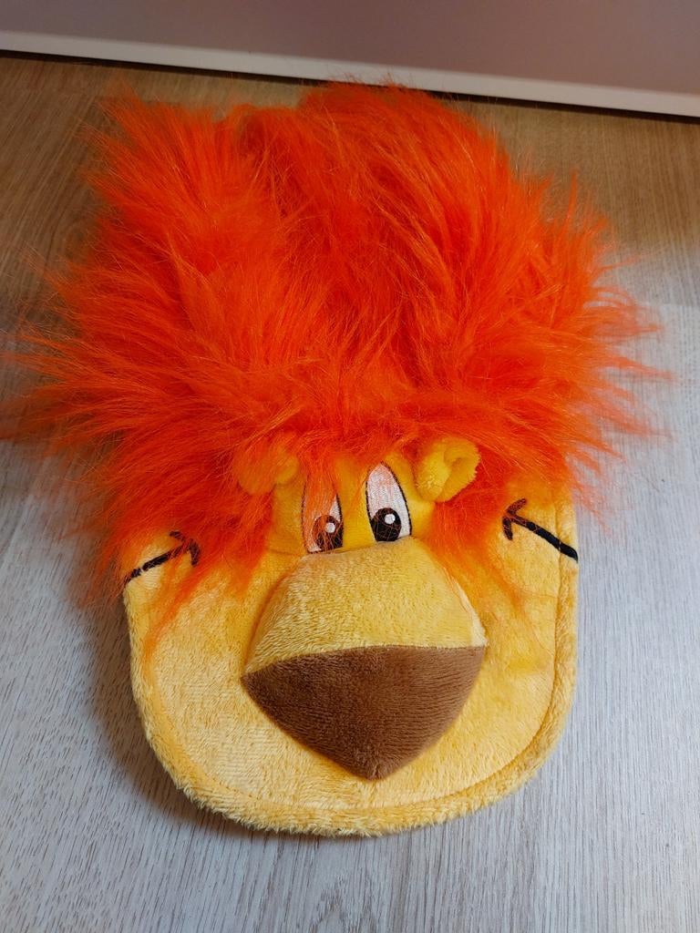 Super leuke Oranje Welpie leeuw pet Albert Heijn, Ophalen of Verzenden