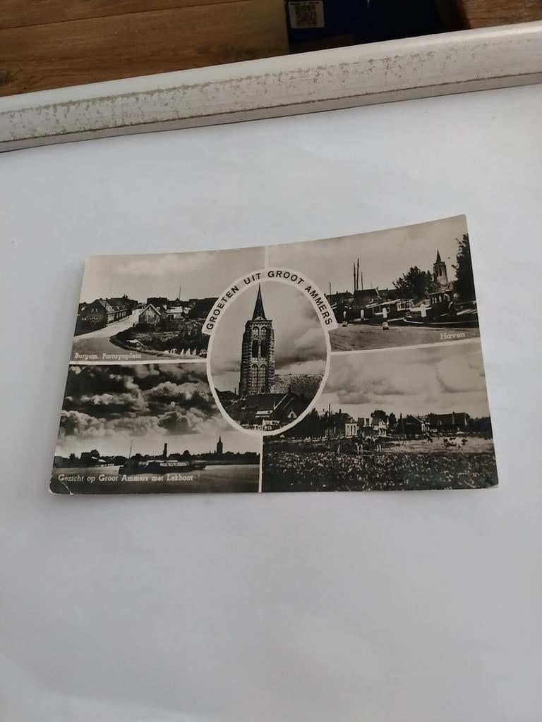GROETEN UIT  GROOT AMMERS. 1948, Ophalen of Verzenden, 1940 tot 1960