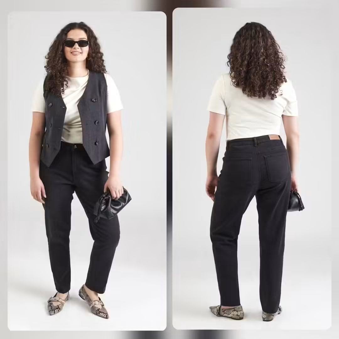 Carellie 7/8 washed black jeans Only Carmakoma Maat 46 of 48, Kleding | Dames, O, O, Maat 46/48 (XL) of groter, Nieuw