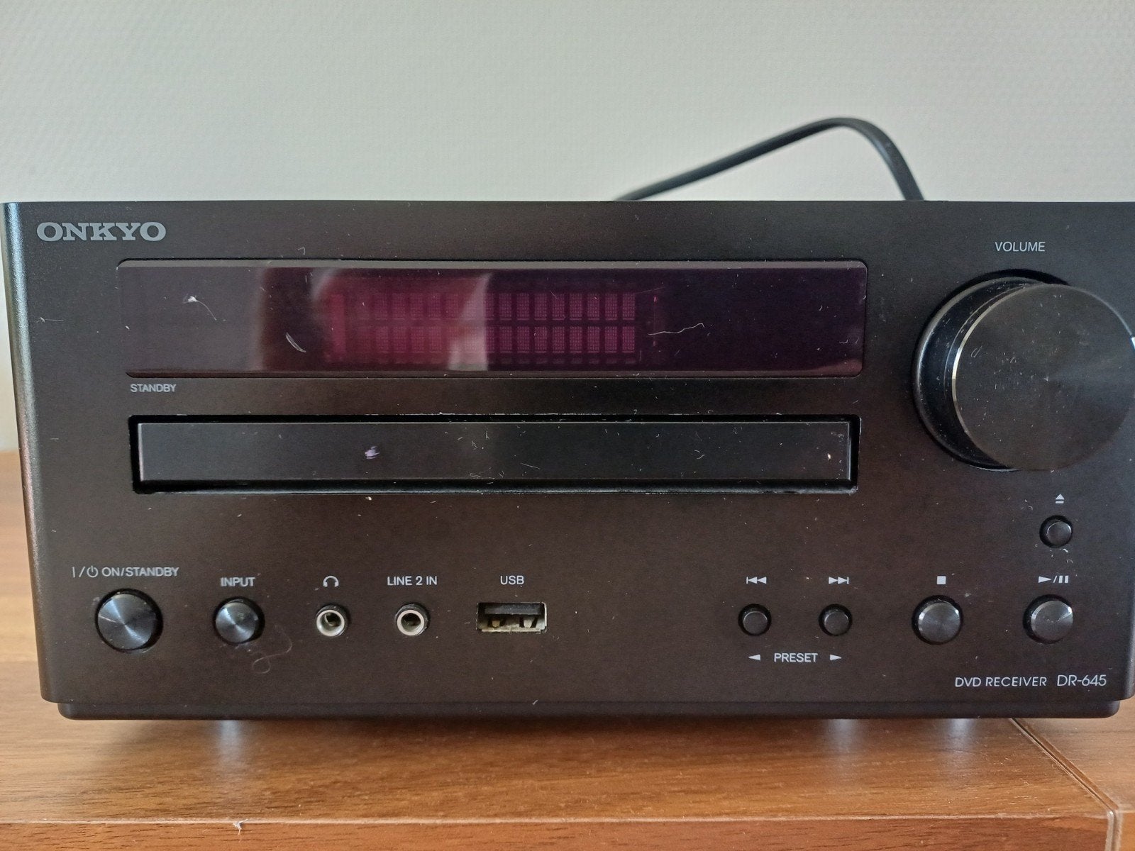Onkyo Sereo/DVdlD speler. Zwart., Ophalen of Verzenden, Onkyo