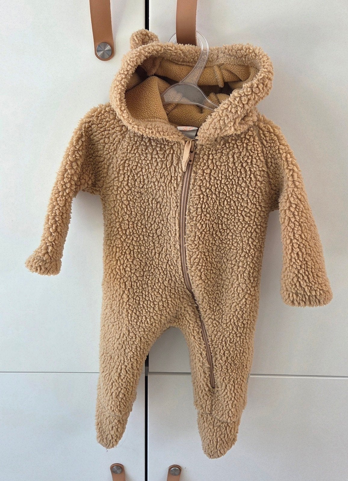 Hema heerlijk warm teddy / berenpak maat 56, Jongetje of Meisje, Ophalen of Verzenden, Zo goed als nieuw, Hema