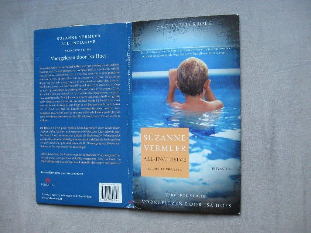 Suzanne Vermeer: 7CD All Inclusive (voorlezer Isa Hoes), Boeken, Ophalen of Verzenden, Suzanne Vermeer, Cd