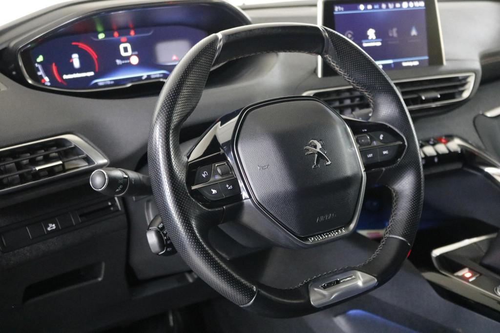 Peugeot 3008 1.2 PureTech GT Line 130 PK. NW Distributieriem, Auto's, Peugeot, Gebruikt, Euro 6, Leder en Stof, Wit