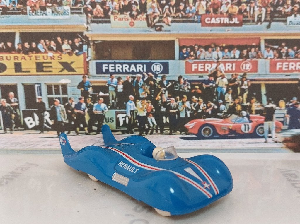 1:43 Renault Étoile Filante; World Record Car 1956; Quiralu, Ophalen of Verzenden, Gebruikt, Auto, Overige merken