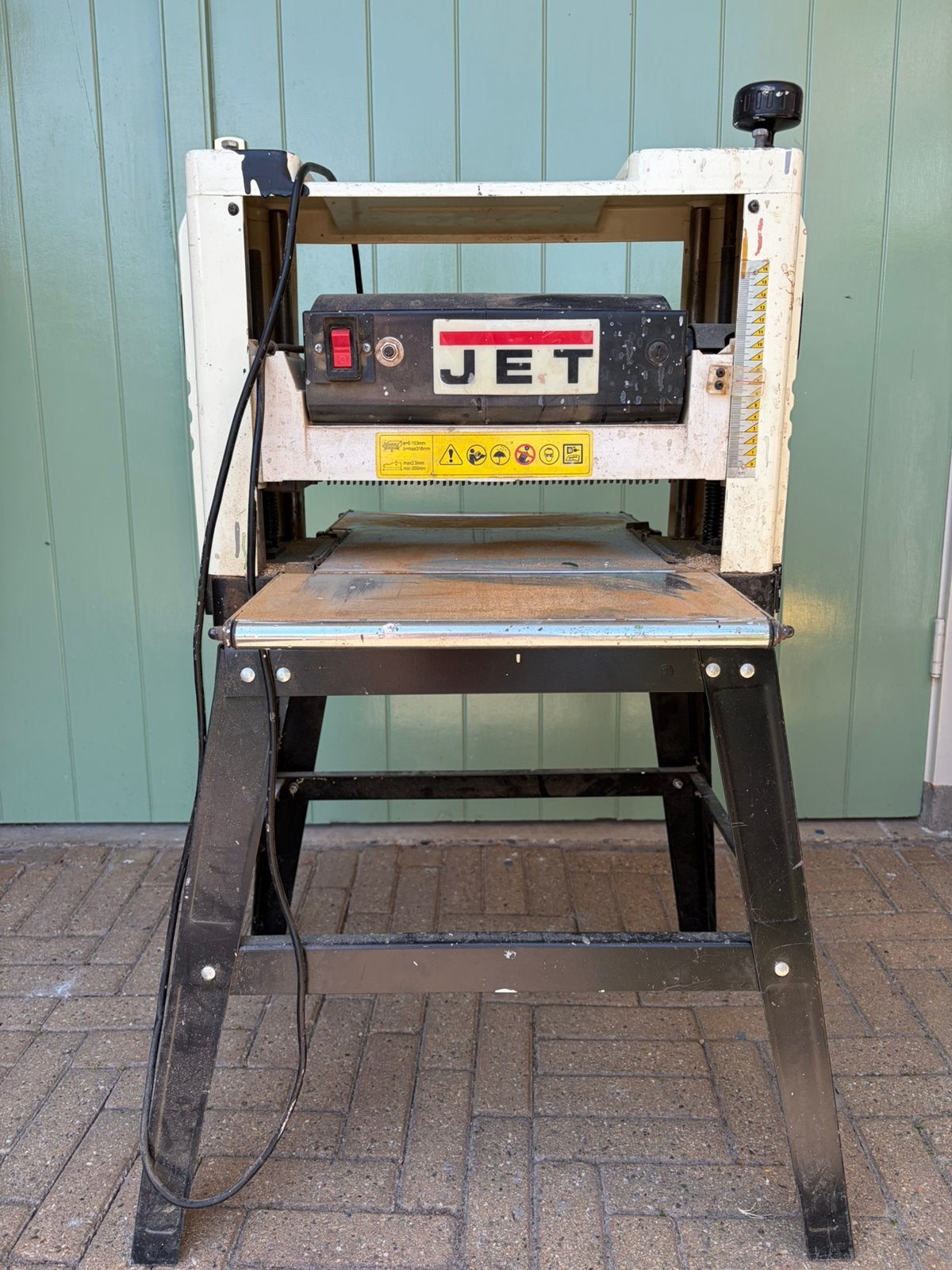 Jet Vandiktebank schaafmachine, Ophalen, Gebruikt, Minder dan 70 cm