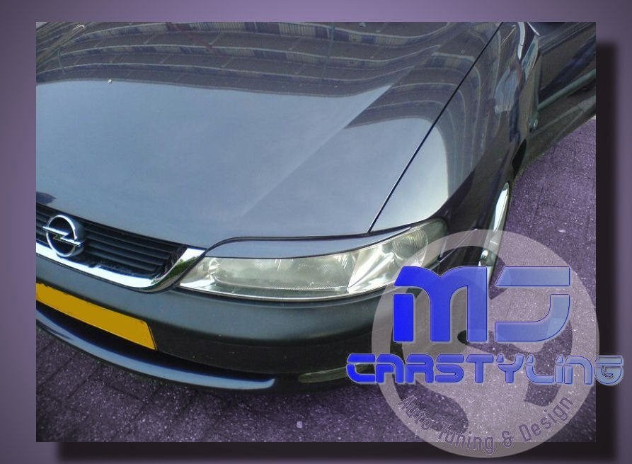 Opel Vectra B - Koplampspoilers, Ophalen of Verzenden, MJ-Carstyling, Info@mj-carstyling.net, Sibeliusstraat 81 5011JH Tilburg