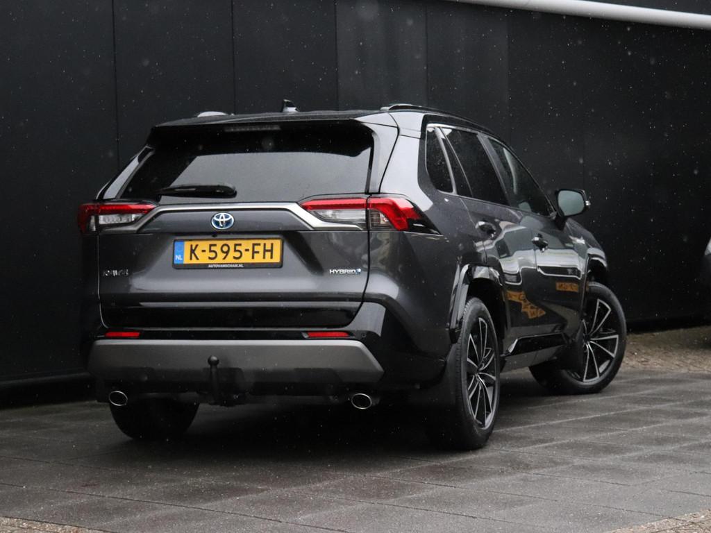 Toyota RAV4 2.5 Hybrid Bi-Tone | LEDER | PANO-DAK | TREKHAAK, Stof, Gebruikt, 4 cilinders, 2487 cc
