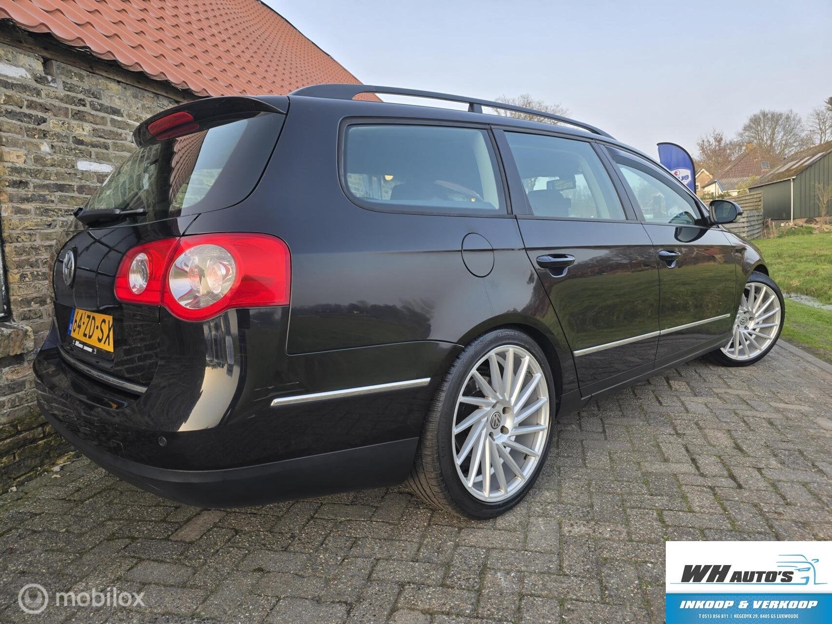 Volkswagen Passat Variant 2.0 TDI Sportline, Auto's, 15 km/l, 4 cilinders, 1507 kg, Zwart