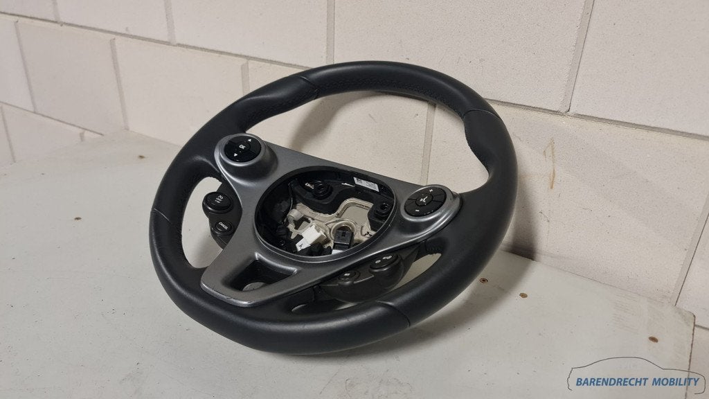 Stuurwiel leder Smart Forfour Fortwo W453 A4534600403 stuur, Auto-onderdelen, Interieur en Bekleding, Gebruikt, Mercedes-Benz AG