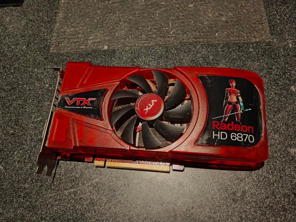 VTX AMD HD 6870 Videokaart, Computers en Software, Videokaarten, Ophalen, PCI-Express 3, AMD, HDMI