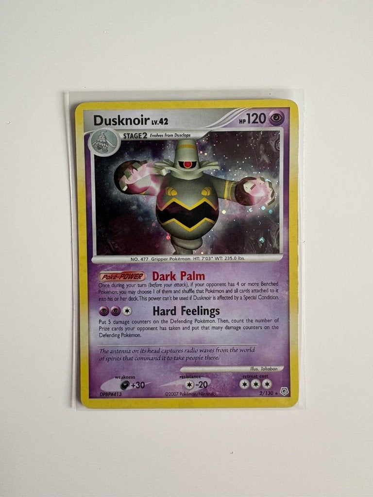 Dusknoir (2/130) Diamond & Pearl, Ophalen of Verzenden, Zo goed als nieuw, Losse kaart