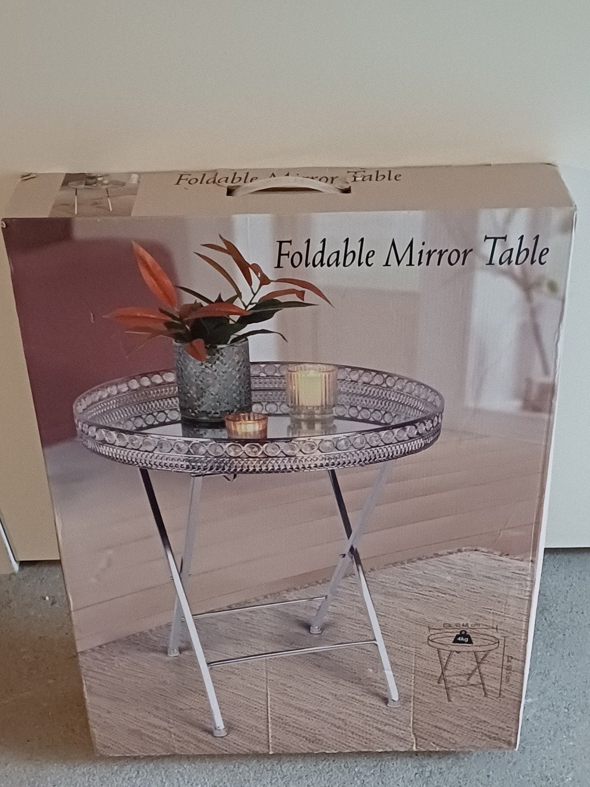 Oosterse bijzettafel opvouwbaar ( nieuw), Ophalen, Nieuw