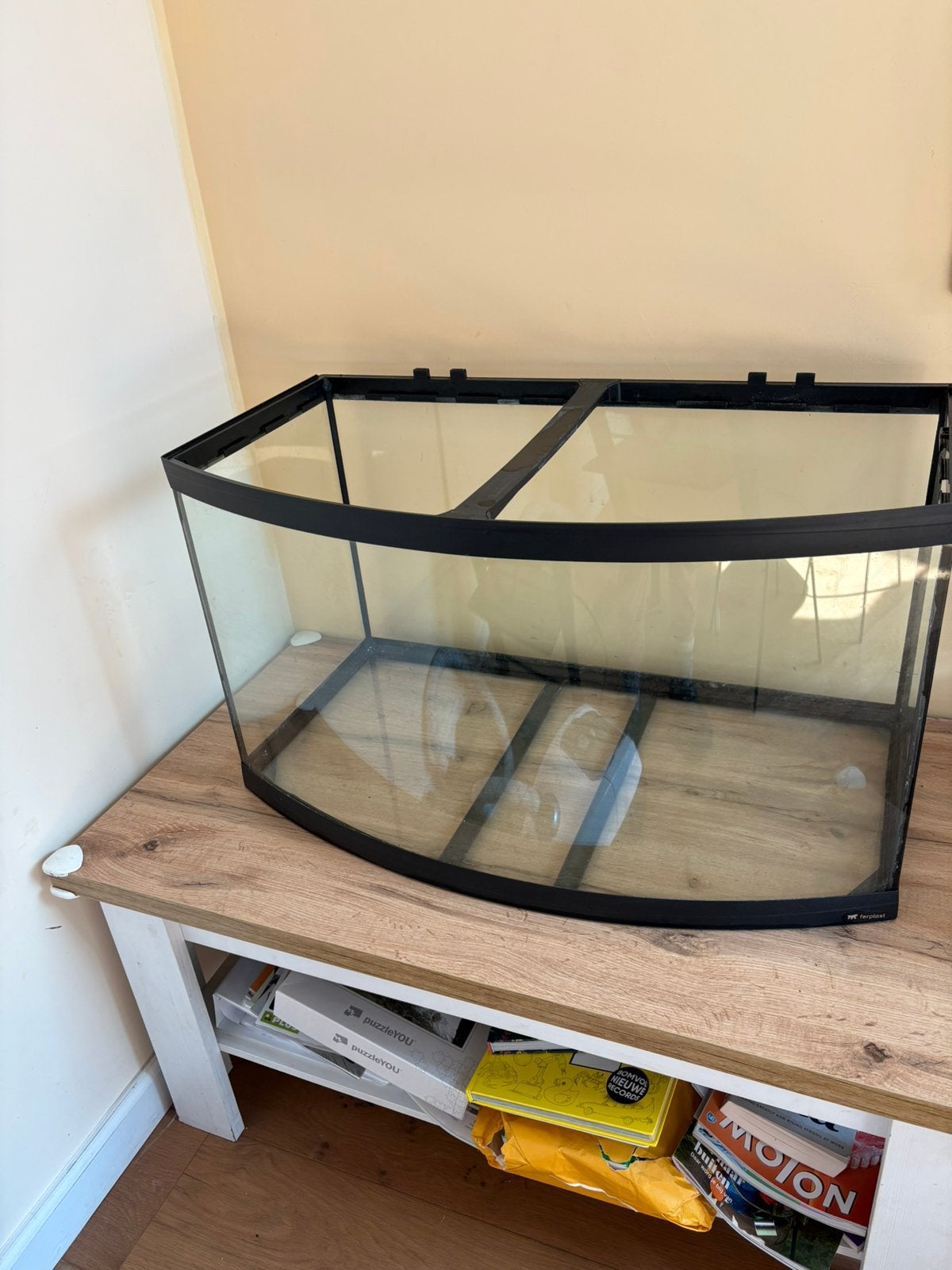 Terrarium/aquarium, Dieren en Toebehoren, Ophalen, Zo goed als nieuw, Leeg aquarium