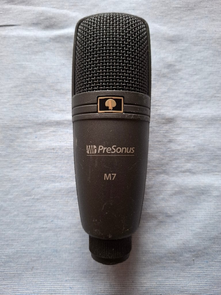 Presonus M7 grootmembraan condensatormicrofoon, Muziek en Instrumenten, Ophalen of Verzenden, Gebruikt, Studiomicrofoon