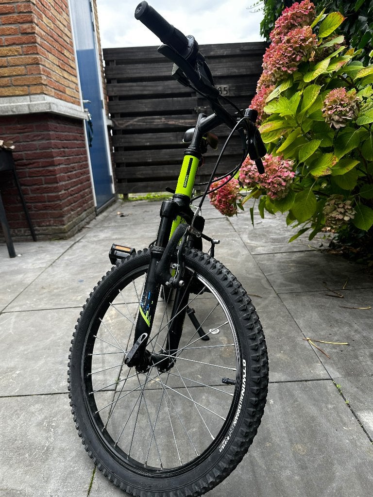 Kinderfiets - Rockrider - 20 inch., Ophalen, Gebruikt, Velgrem, Rockrider