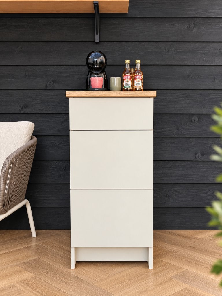 Koffiebar, Huis en Inrichting, Ophalen, 50 tot 100 cm, Zo goed als nieuw, 3 of 4 laden