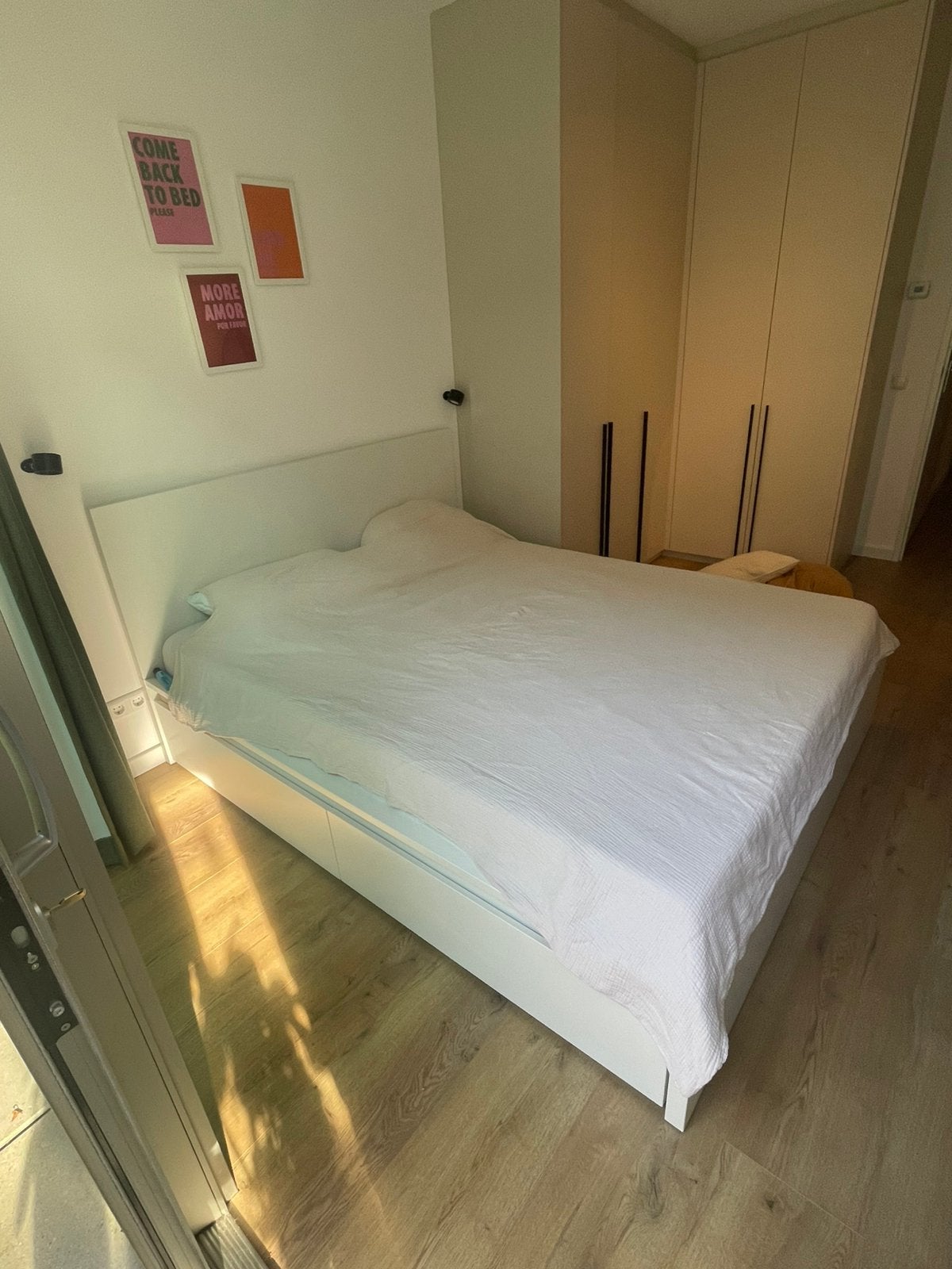 IKEA bed met lades 160x200cm, Amsterdam