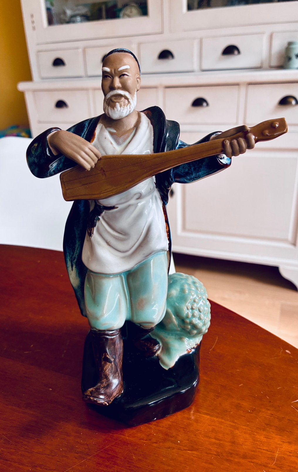 Vintage Chinees beeld - Mudman, Ophalen of Verzenden, Zo goed als nieuw, Mens