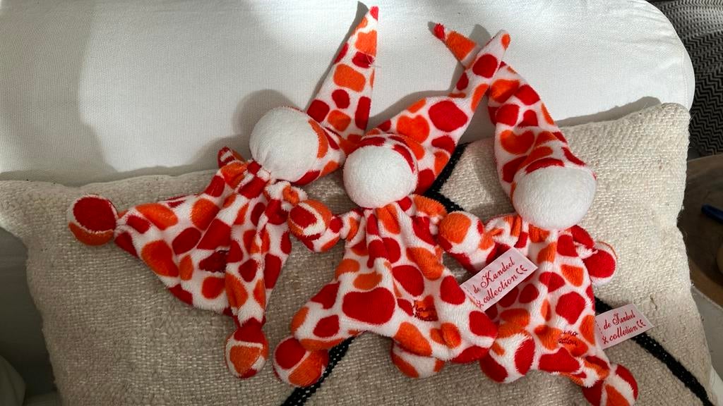 Tiamo de kandeel oranje rood spookje, Ophalen of Verzenden, Zo goed als nieuw