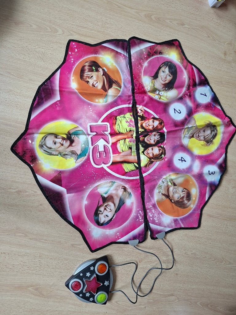 K3 dansmat originele K3, Ophalen of Verzenden, Gebruikt, Ontdekken, Met licht