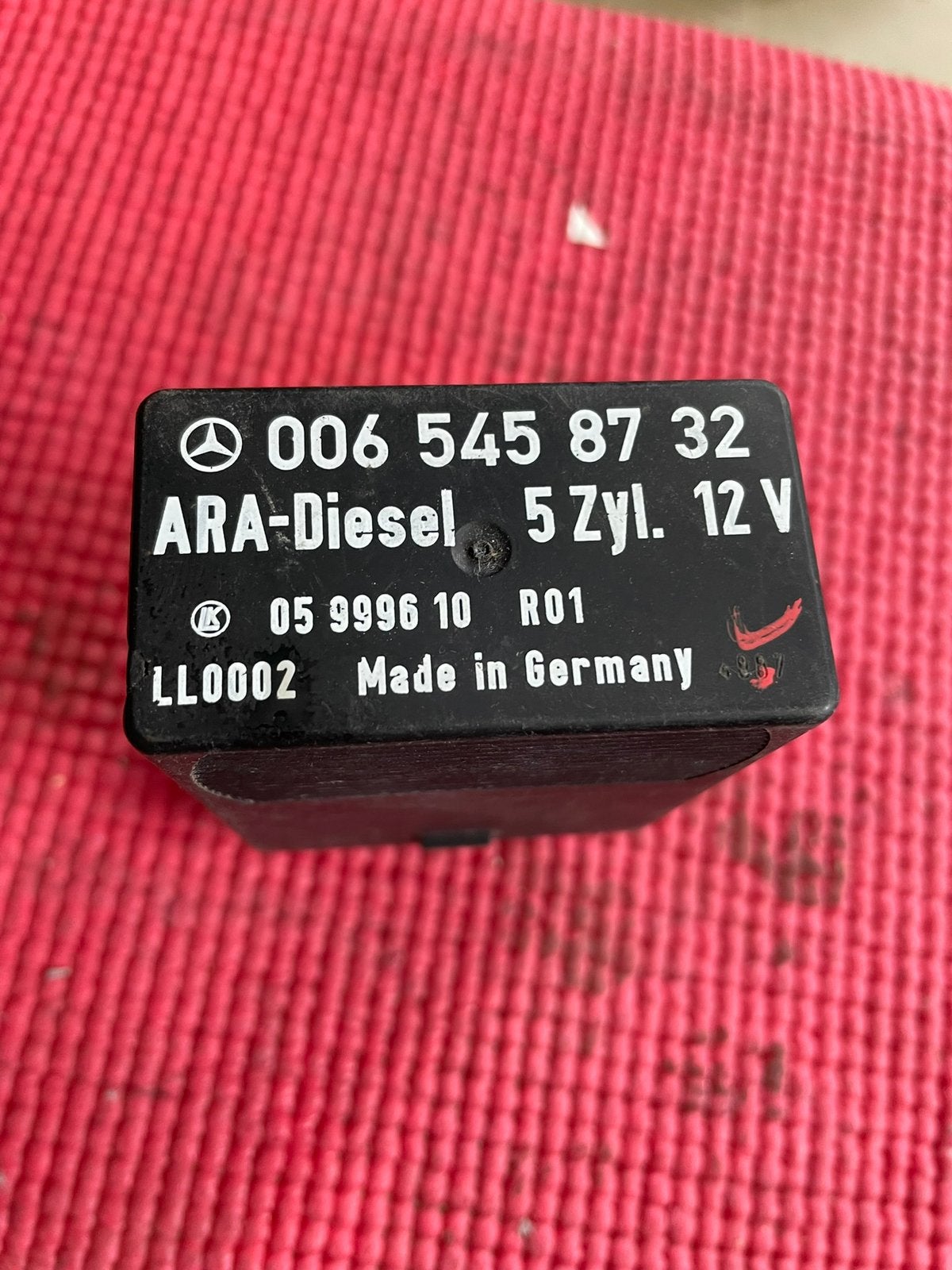Mercedes W124/ W201 ELR diesel relais, Ophalen of Verzenden, Gebruikt