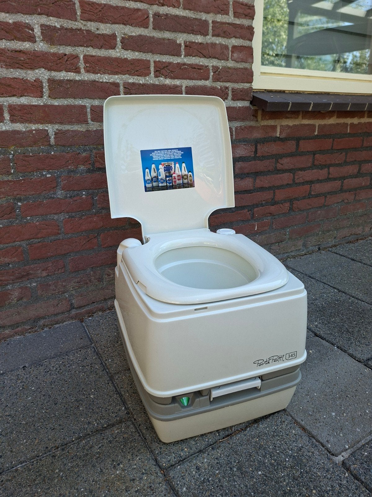 Thetford Porta Potti 345 draagbaar toilet, Ophalen, Gebruikt