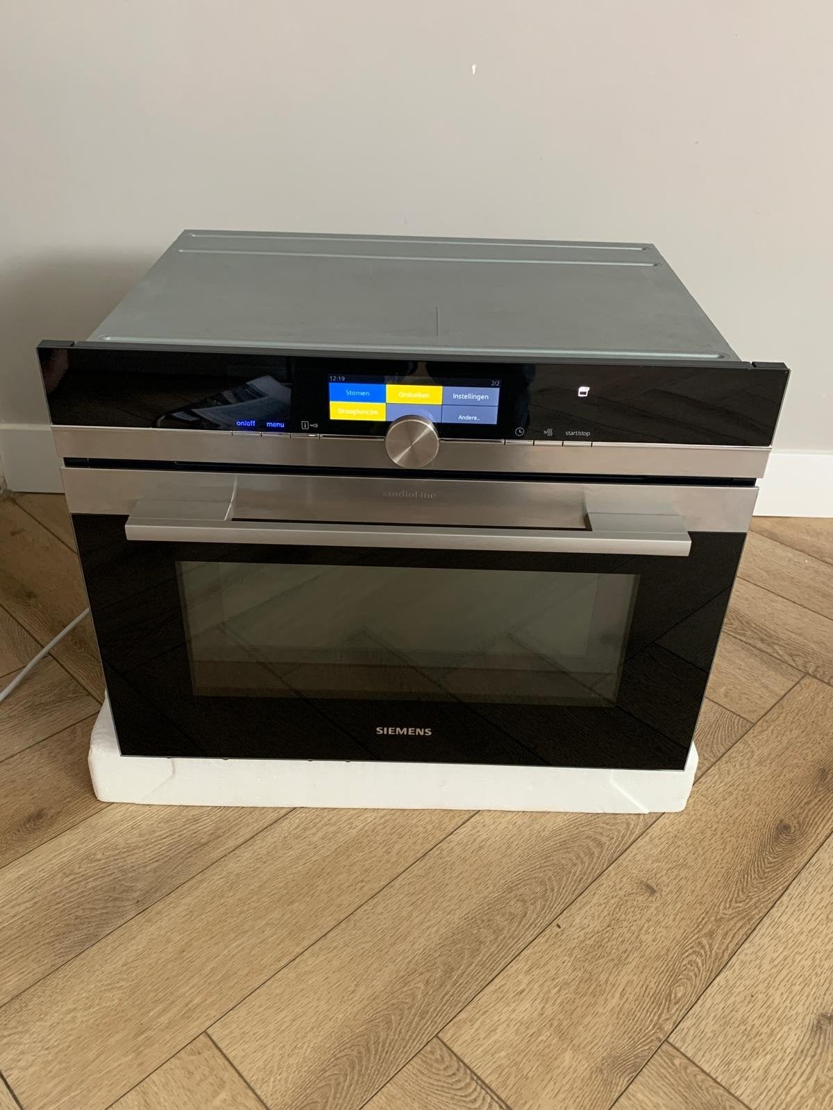 Luxe siemens iq700 3in1 combi ovenmagnetron + stoomfunctie, Witgoed en Apparatuur, Ovens, Ophalen, 45 tot 50 cm, 60 cm of meer