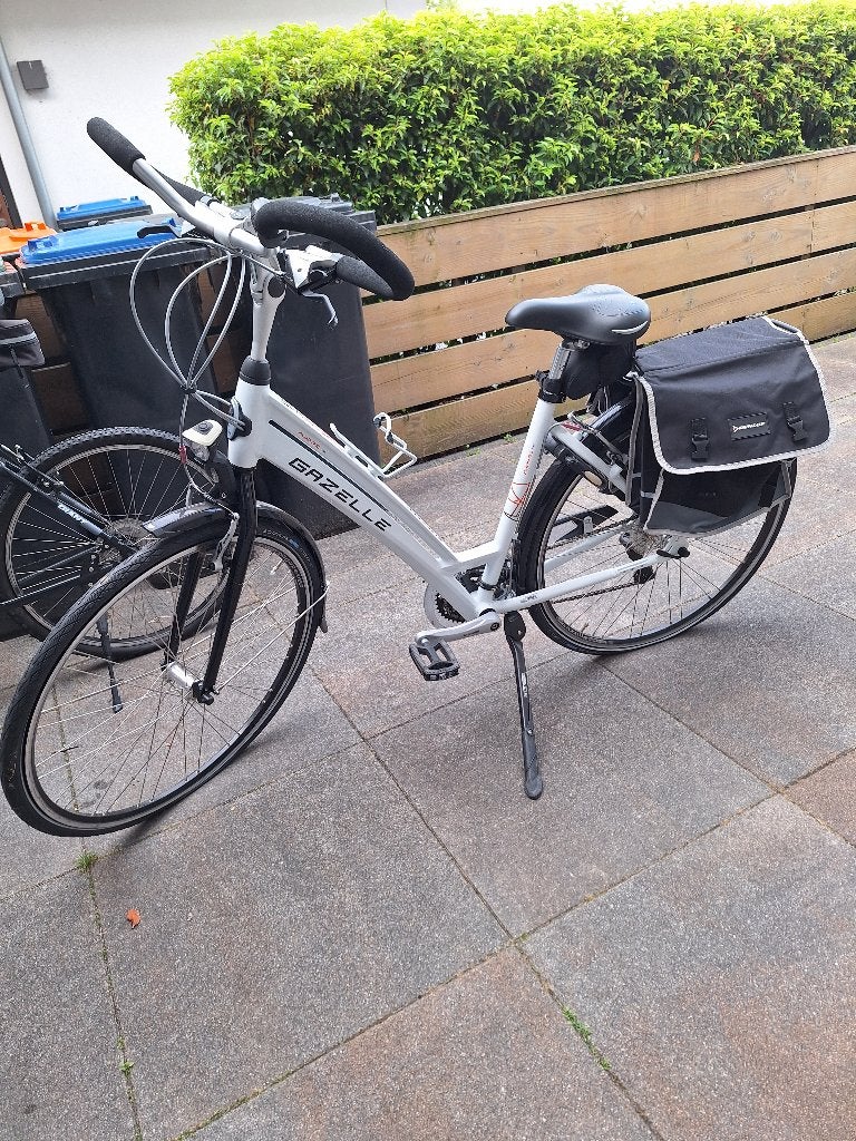 Gazelle fuente pure, Ophalen, 53 tot 56 cm, Velgrem, Versnellingen