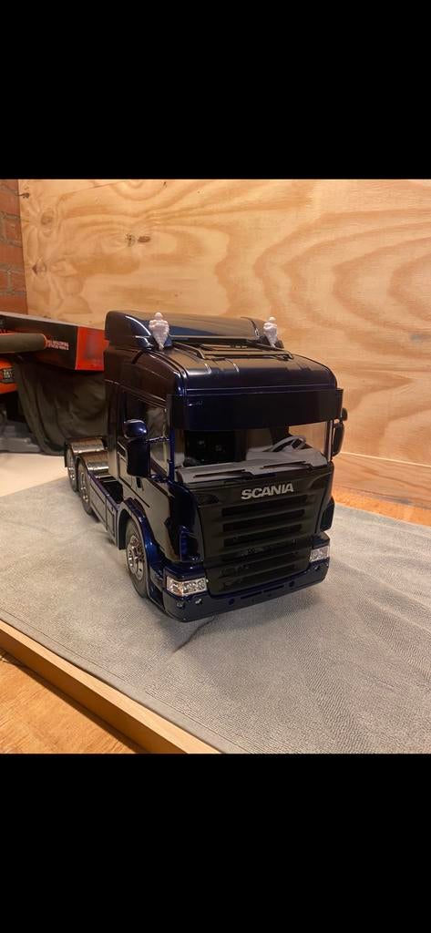 Nieuwe Tamiya Scania R620 RC Truck - Compleet met MFC-03, Ophalen, Groter dan 1:32, Nieuw, Truck
