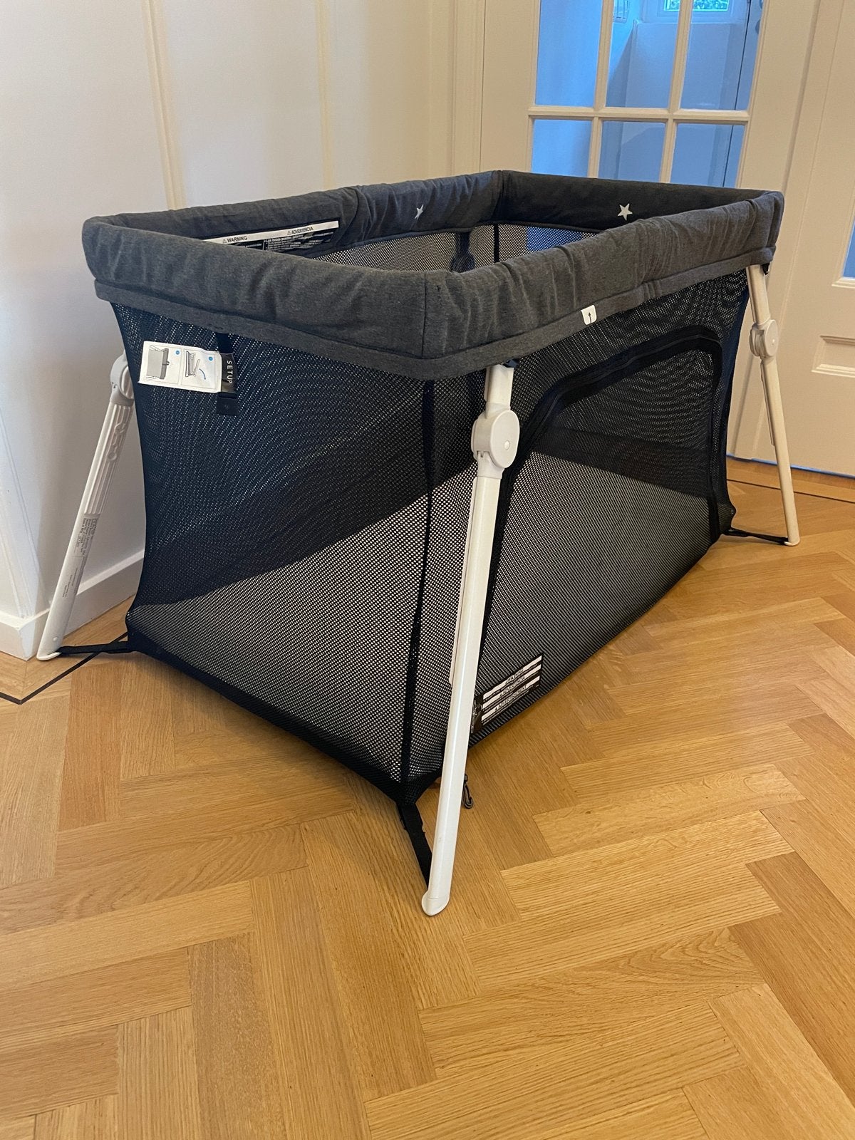 Guava Family Lotus Reiswieg/Campingbedje met Matras, Ophalen, 70 tot 85 cm, 140 tot 160 cm, Zo goed als nieuw