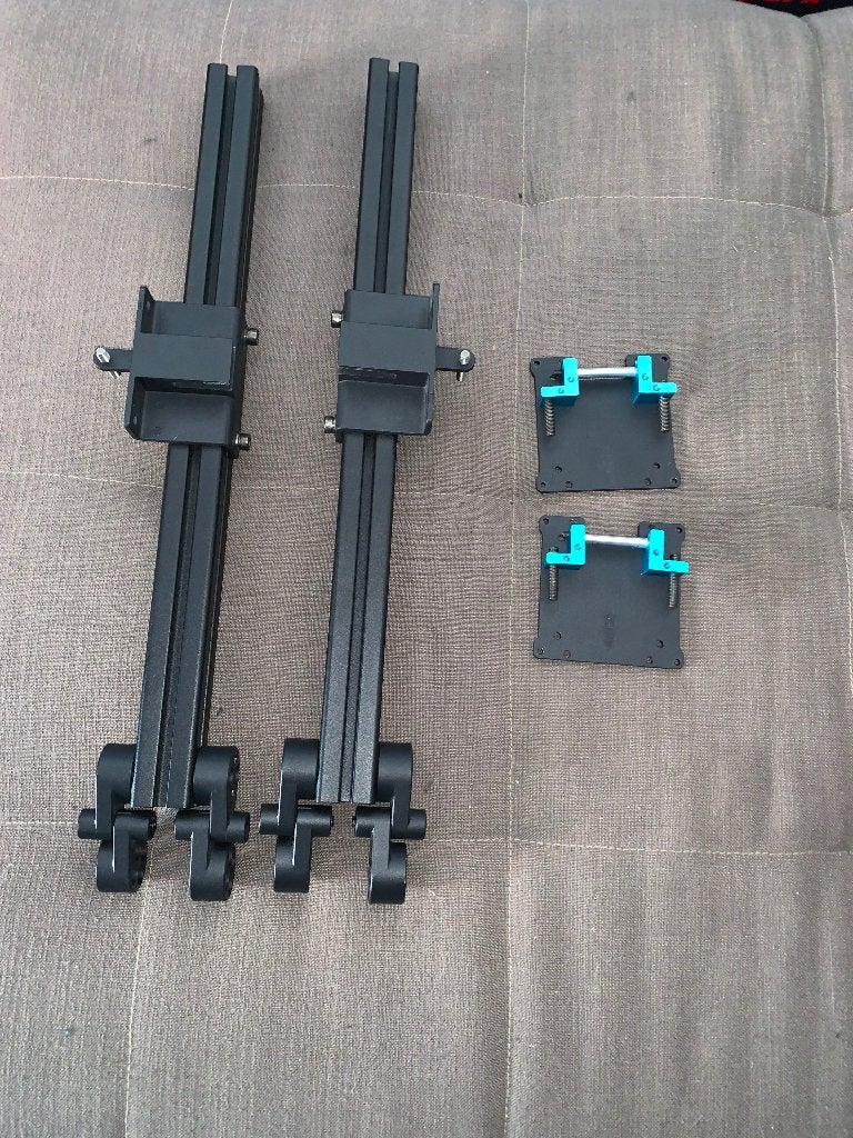Simlab GT1 monitor mount triple upgrade, Ophalen of Verzenden, Zo goed als nieuw