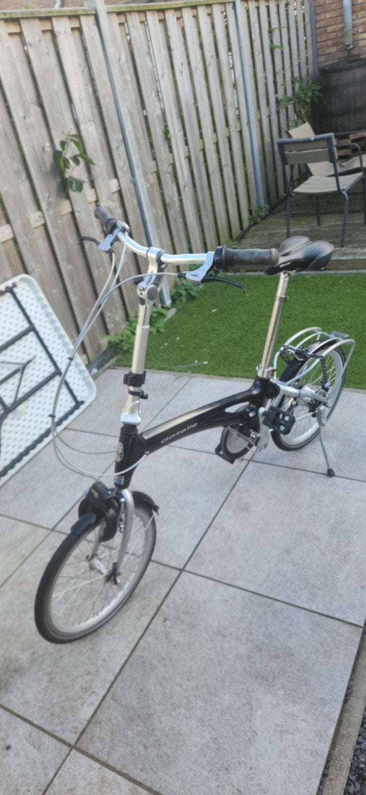 Gazelle vouwfiets - Goede staat, nieuwe voorband nodig, Fietsen en Brommers, Fietsen | Vouwfietsen, Ophalen, Gebruikt, 20 inch of meer