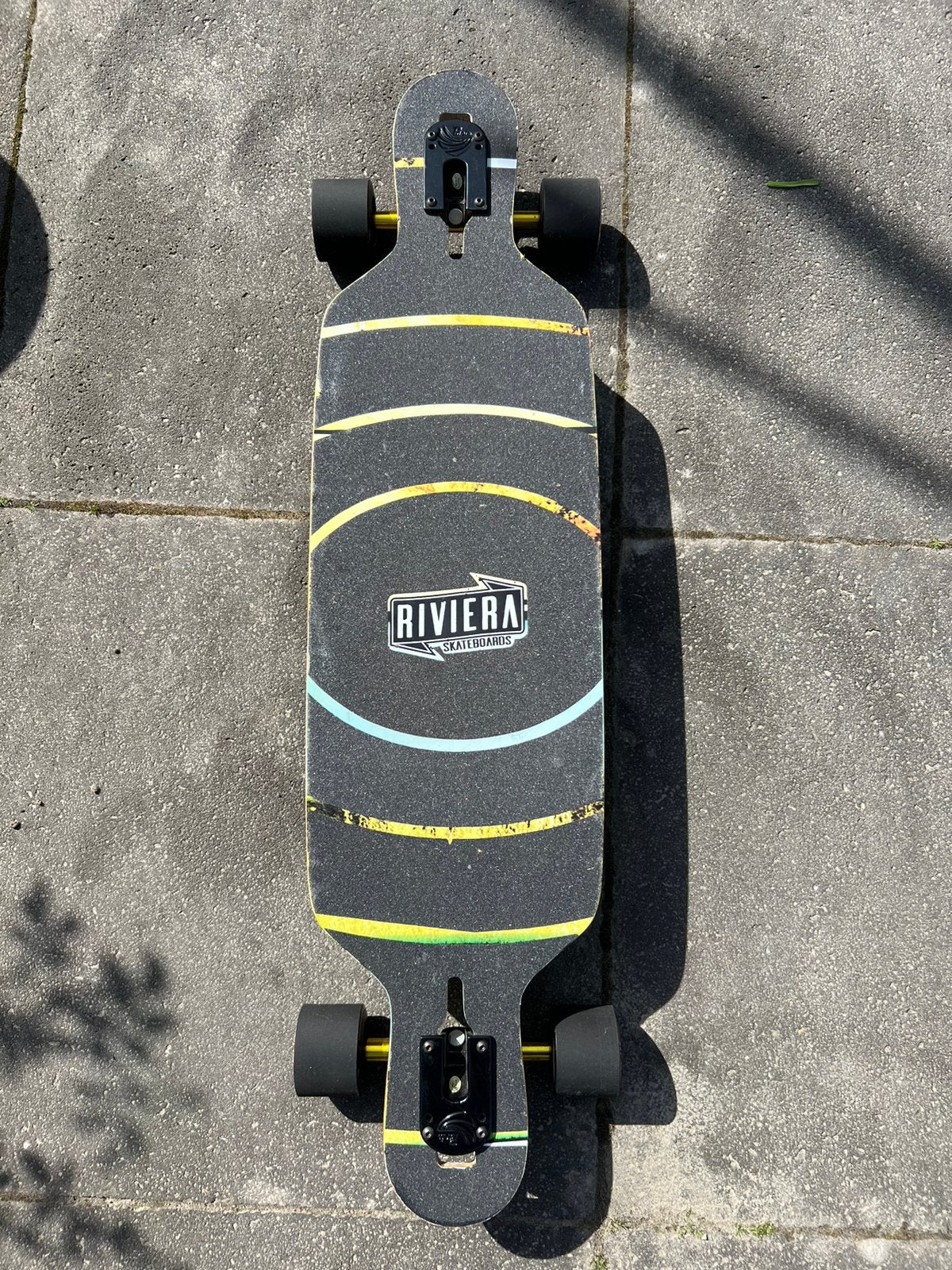 Riviera longboard - origineel, Sport en Fitness, Skateboarden, Ophalen, Zo goed als nieuw, Longboard