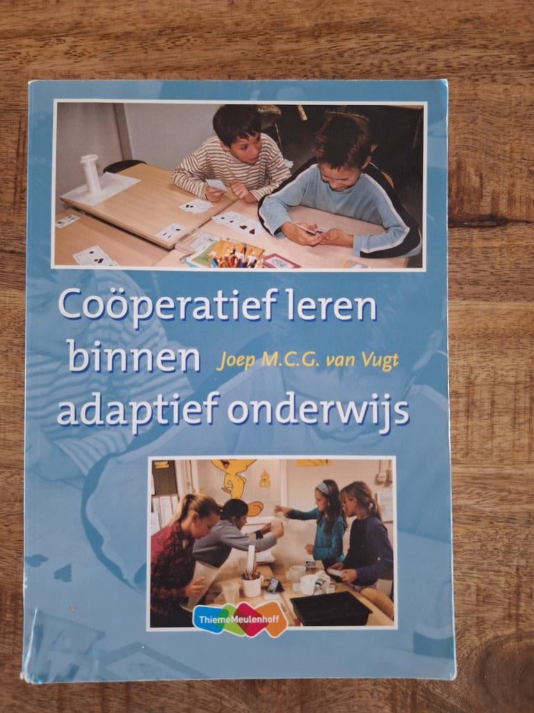 Cooperatief leren binnen adaptief onderwijs, Boeken, Sociale wetenschap, J.M.C.G. van Vugt, Ophalen of Verzenden, Zo goed als nieuw