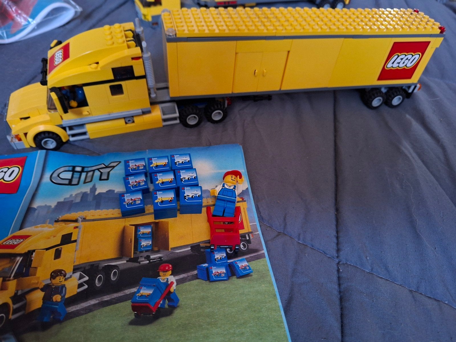 Lego City Vrachtwagen met instructies, Lego, Inclusief instructies, Ophalen of Verzenden, Complete set