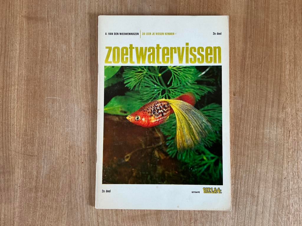 Plaatjesalbum Zoetwatervissen deel 2 - RIZZLA - Compleet, Boeken, Prentenboeken en Plaatjesalbums, Ophalen of Verzenden, Zo goed als nieuw