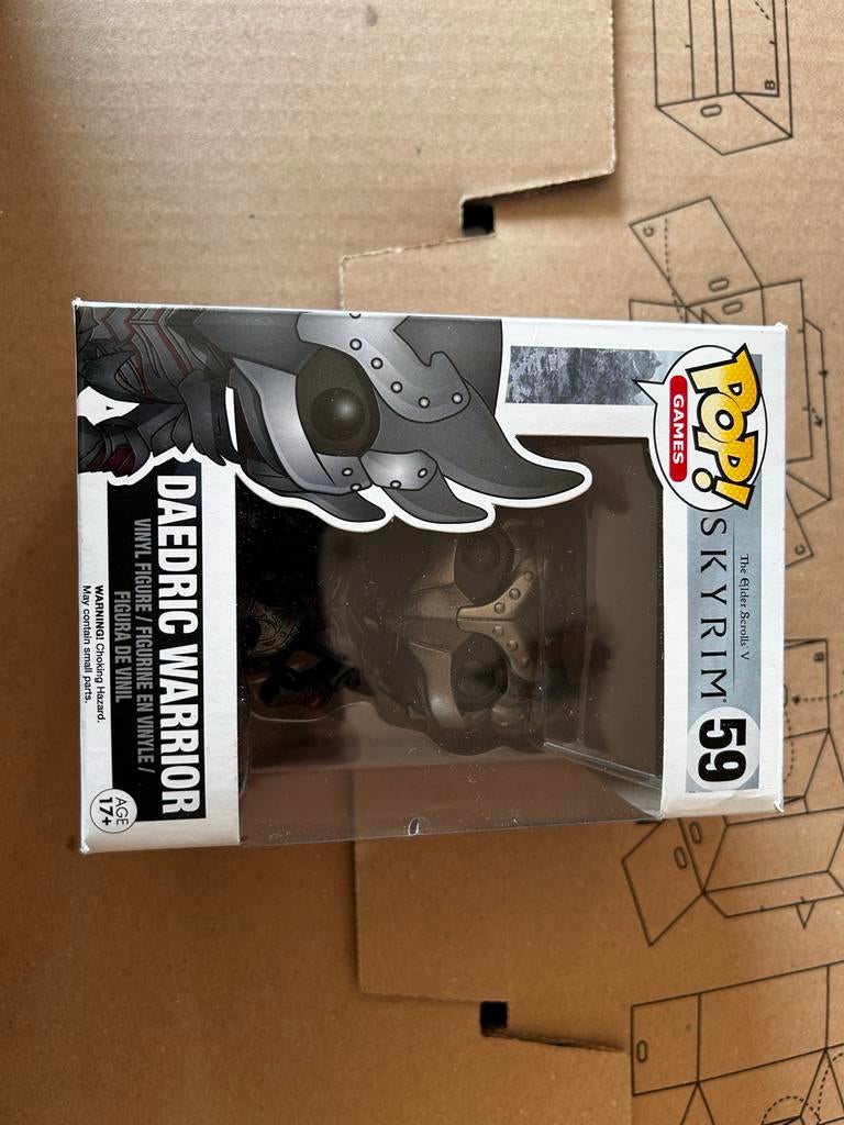 Funko Pop! Skyrim Daedric Warrior #59, Ophalen of Verzenden, Nieuw