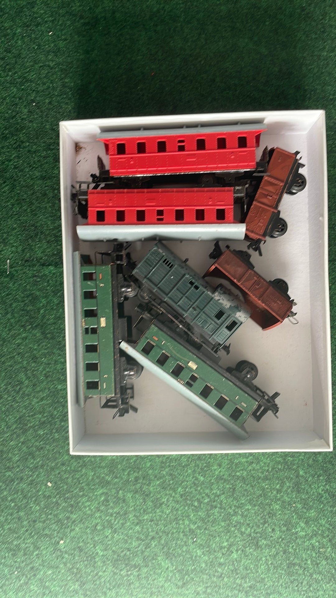 Oude trix wagons bieden vanaf € 5,00 + verzendkosten, Gebruikt, Gelijkstroom, Trix, Wagon
