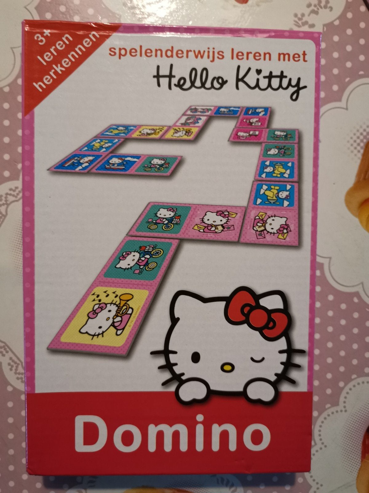 Hello Kitty Domino spel, Ophalen of Verzenden, Gebruikt, Ontdekken