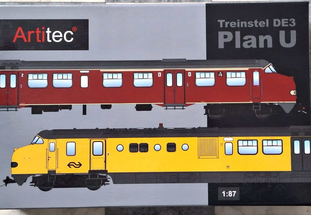 Artitec 21.356.01 Plan U 114 wgs omstandigh opnieuw te koop, Hobby en Vrije tijd, Overige merken, Wisselstroom, Treinset, Nieuw
