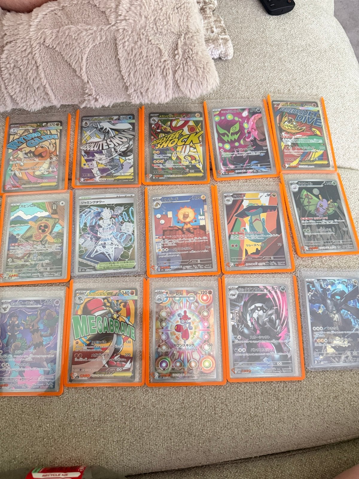 Grote collectie Pokémon kaarten: Full Arts, Holo's, EX'jes, Ophalen of Verzenden, Gebruikt, Meerdere kaarten, Foil