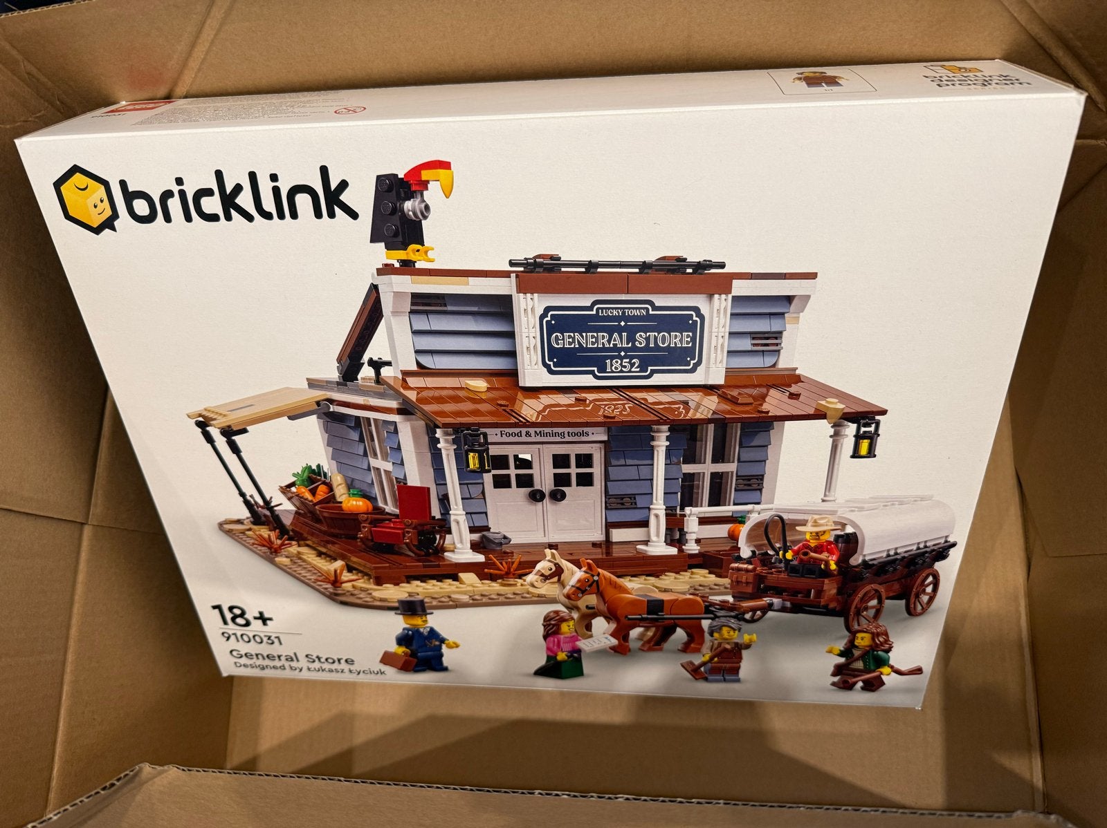 Lego Bricklink 910031 General Store Nieuw in doos, Overige thema's, Lego, Nieuw, Ophalen of Verzenden