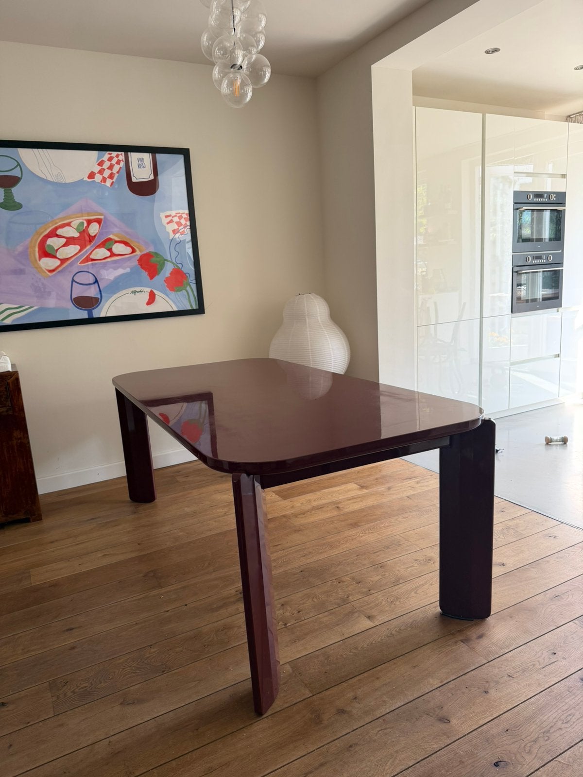 Dining table 200 x 100 cm, Huis en Inrichting, Ophalen, 200 cm of meer, 50 tot 100 cm, Zo goed als nieuw