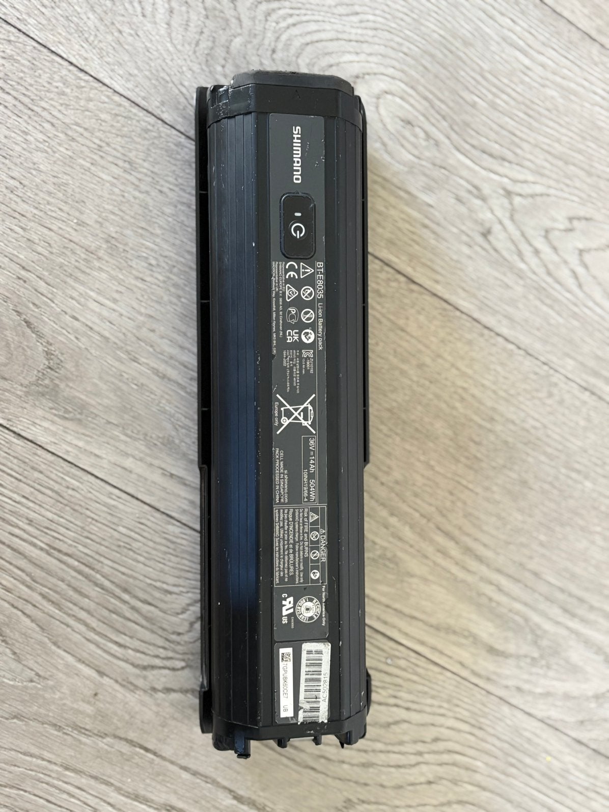 bt-E8035 accu, Zo goed als nieuw