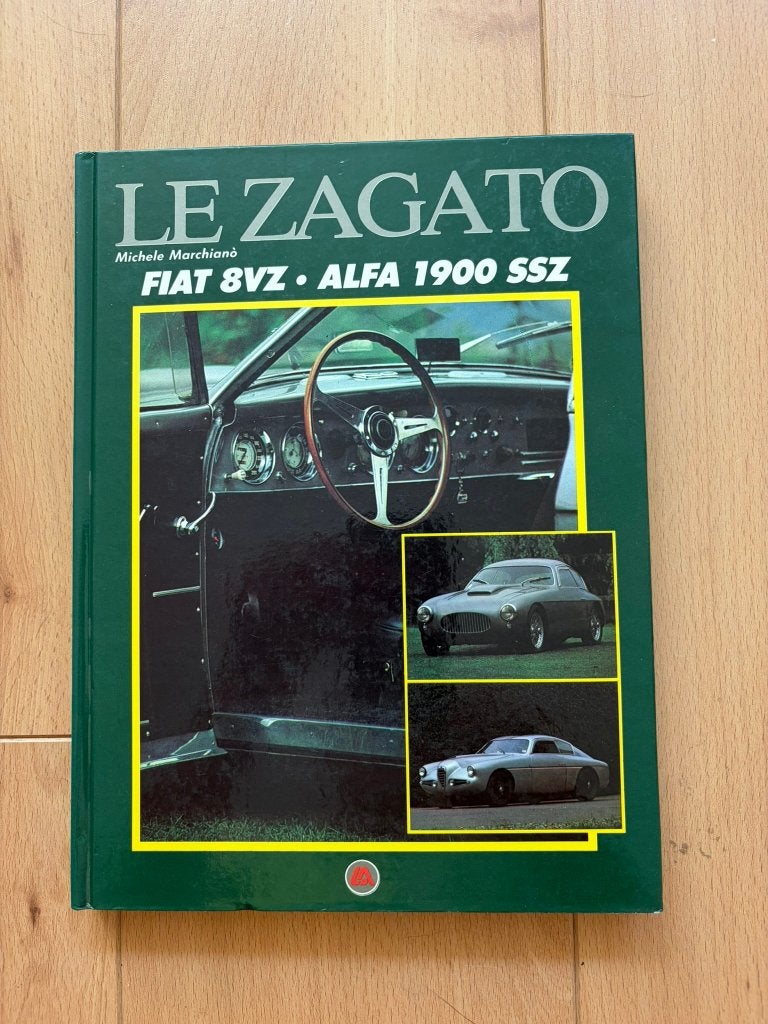 Le Zagato - Fiat 8VZ - Alfa 1900 SSZ  - Michele Marchiano, Alfa Romeo, Ophalen of Verzenden, Michele Marchiano, Zo goed als nieuw