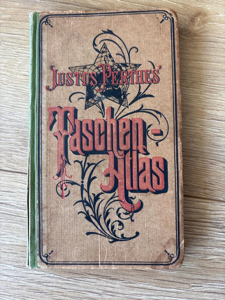 Justus Perthes' Taschen-Atlas - 55e editie (1918), Boeken, Gelezen, Overige atlassen, Ophalen of Verzenden, 1800 tot 2000