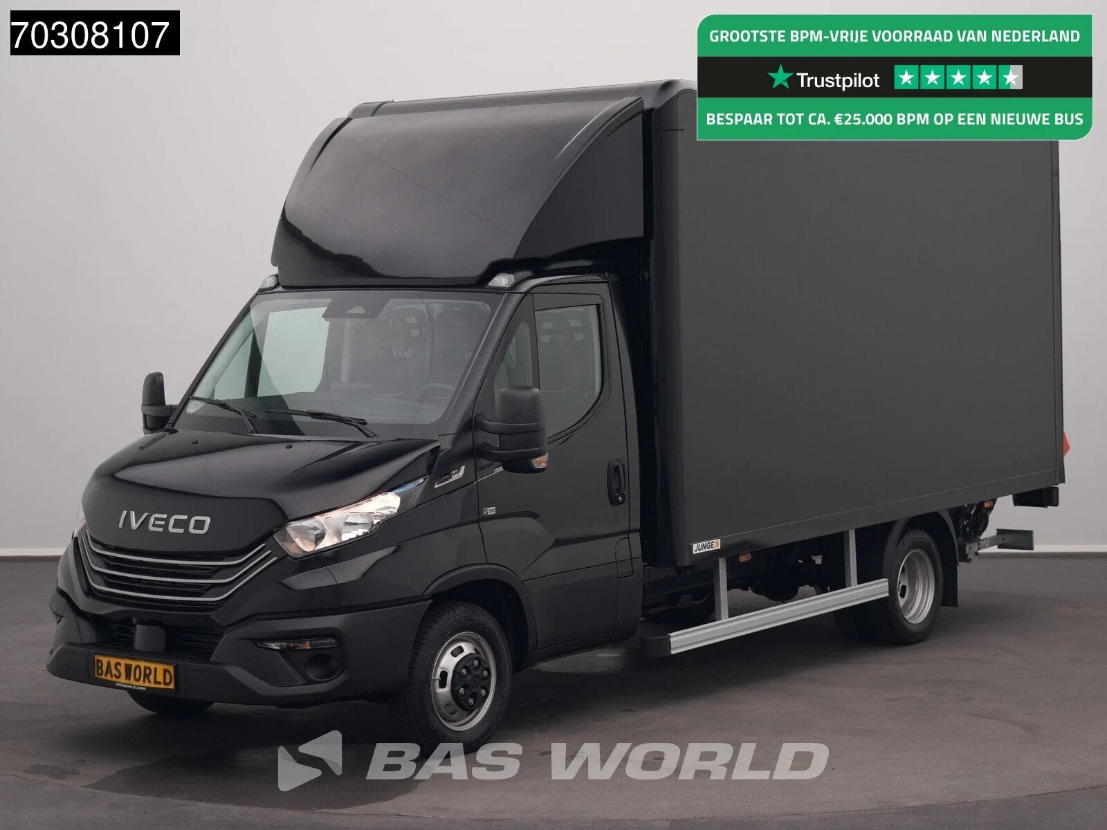 Iveco Daily 35C18 3.0L Automaat Laadklep Dubbellucht Bakwage, Automaat, Stoelverwarming, Stof, Euro 6