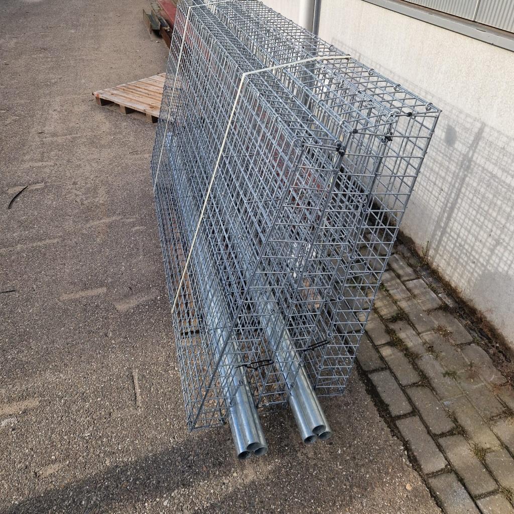 Schanskorven, 100 x 200 x 12 cm, 3 stuks., Tuin en Terras, Schuttingen, Ophalen, 1 tot 2 meter, Minder dan 3 meter, Nieuw